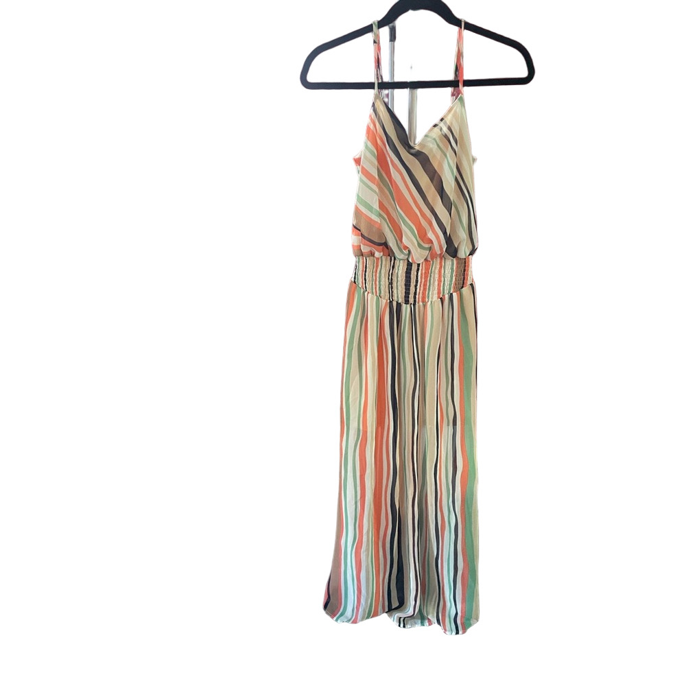 Fire Los Angeles Striped Dress